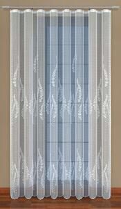 Dekorační žakárová záclona s řasící páskou PAOLA 250 bílá 200x250 cm MyBestHome