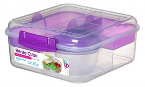 Obědový box Sistema Bento Cube To Go 1,25L Barva: fialová