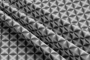 Orbytex Kočárkovina metráž šíře 160 cm, nepromokavá látka, vzor 3D kostky černé