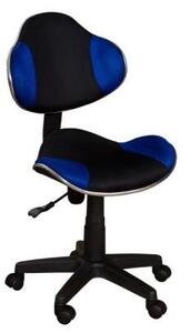 Židle QZY-G2 černo-modrá