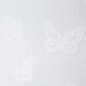 Dekorační vzorovaná záclona FLY bílá 140x250 cm MyBestHome