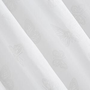 Dekorační vzorovaná záclona FLY bílá 140x250 cm MyBestHome