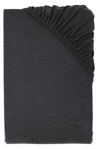 Livarno® Žerzejové napínací prostěradlo, 90-100 x 200 cm (antracitová) (100401147004)