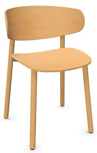 WIESNER HAGER - Židle FONT 6895 - dřevěná