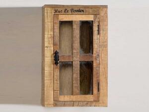 Sob nabytek | Koupelnová skříňka na stěnu Rhein mangové dřevo F0S1902-04