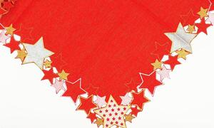 Sendia Vánoční ubrus 85 x 85 cm Barva: Červená
