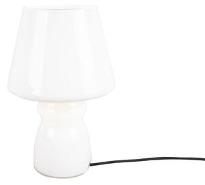 LEITMOTIV Stolní lampa Classic Glass bílá ∅ 16 × 25 cm