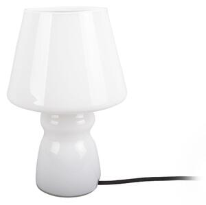 LEITMOTIV Stolní lampa Classic Glass bílá ∅ 16 × 25 cm