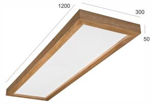 Brilagi - LED Koupelnové svítidlo WOODY FRAME LED/40W/230V 120x30 cm IP44 dub