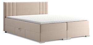 Manželská postel AGNETA 1 - 180x200, béžová