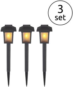 Globo Lighting Solar zemní svítidlo 1x0.1 W černá 33577-3