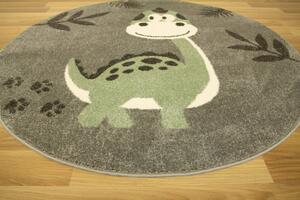 Dětský koberec Lima C880B šedý / zelený