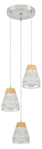 Eglo 95526 - Lustr TAREGA 3xE27/60W/230V