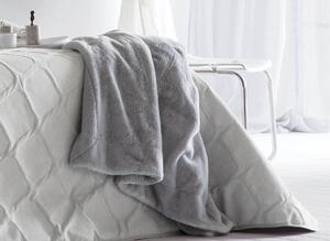 Textil Antilo Pléd Tirol Grey, světle šedý, 130x170 cm