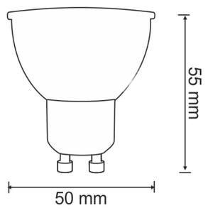 LED Žárovka GU10/7W/230V 4000K