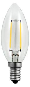LED Žárovka FILAMENT C37 E14/2W/230V 3000K
