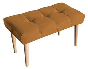 Lavice SKANDINAVSKÁ 100x40 cm Žlutá