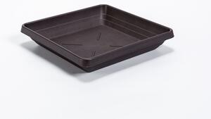 Plastia Podkvětináč Lotos 35x35 čokoláda