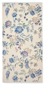 Pip Studio Secret Garden bavlněná froté osuška bílo-modrá 70x140 cm