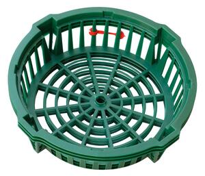 Plastia Košík na cibuloviny zelený d 22 cm. sada 3 ks