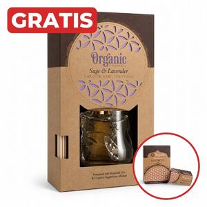 Tyčinkový difuzér Organic Goodness - Sage & Lavender 150 ml