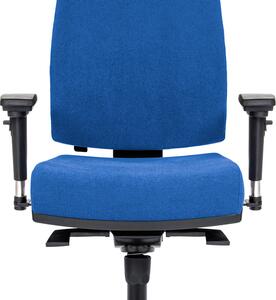 ANTARES kancelářská židle 1880 SYN Armin ALU PDH, nosnost 130 kg, Mechanika: SL s posuvem sedáku, Hlavová opěrka: Ano, Područky: AR08C PU, Kříž: Leštěný hliník. Židle je v plné výbavě