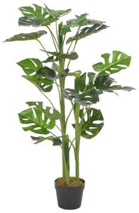 Umělá rostlina monstera s květináčem zelená 100 cm