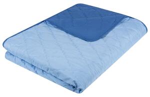 LIVARNO home Přehoz na postel, 210 x 280 cm (modrá) (100353604001)