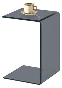 Konferenční stolek Preferimos (kouřové sklo). Akce -9%