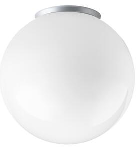 OS SKA40137 SKAT 2 stropní/nástěnné plastové svítidlo stříbrná / bílá IP65 25W E27 - OSMONT