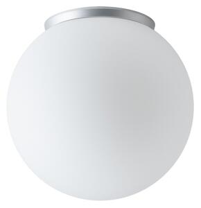 OS STY44986 STYX 2 stropní/nástěnné skleněné svítidlo stříbrná / bílá IP65 25W E27 - OSMONT