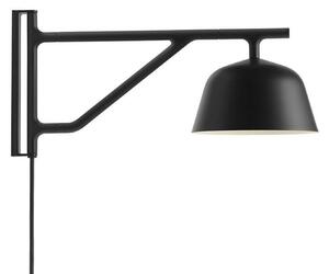 Nástěnná Svítidla Muuto, Černá, Obývací pokoj, Hliník