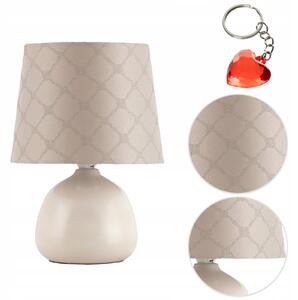 Rabalux Ellie 4380 noční lampa stolní béžová E14 26 cm IP20