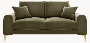 Pohovka v sametovém vzhledu Madara, 2místná