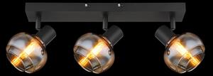 Globo 54309-3B - Bodové svítidlo TOKKI 3xE14/40W/230V černá