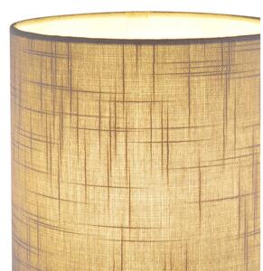 Globo 21440G - Stolní lampa BENSON 1xE27/40W/230V šedá