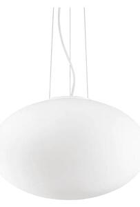 Ideal Lux - Lustr na lanku CANDY 1xE27/42W/230V pr. 50 cm bílá