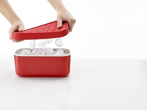 Nádoba a forma na led v jednom Lékué Ice Box | červená