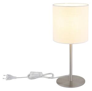Globo 21440W - Stolní lampa BENSON 1xE27/40W/230V bílá