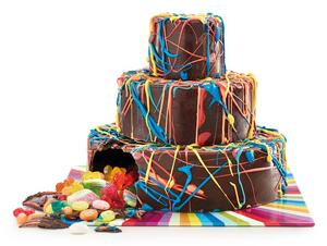 Sada na třípatrový dort Kit Surprise Cake