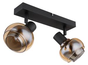 Globo 54309-2B - Bodové svítidlo TOKKI 2xE14/40W/230V černá