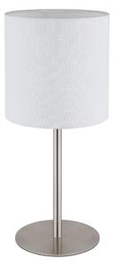 Globo 21440W - Stolní lampa BENSON 1xE27/40W/230V bílá