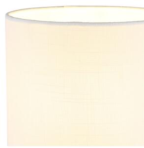 Globo 21440W - Stolní lampa BENSON 1xE27/40W/230V bílá