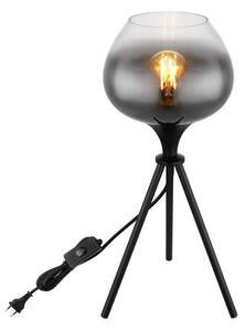 Globo 15548T1 - Stolní lampa MAXY 1xE27/40W/230V černá