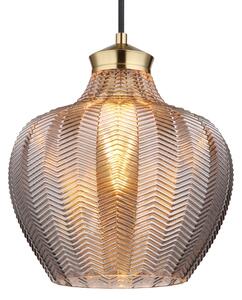 Globo 15898H1 - Lustr na lanku JESSICA 1xE27/60W/230V pr. 22 cm kouřová