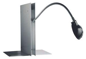 Stolní lampa Ingo Maurer, Metalická, Obývací pokoj, Hliník