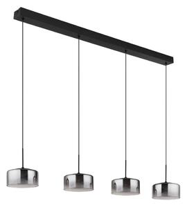 Globo 16024-4 - LED Lustr na lanku BELINDA LED/24W/230V černá/kouřová