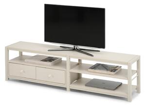 TV stolek/skříňka Empantana (krémová). Akce -13%