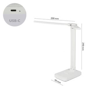 Brilagi - LED Stmívatelná stolní lampa MODO DUO LED/8W/5V 3000/4000/6500K bílá