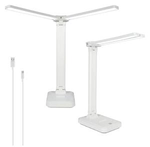 Brilagi - LED Stmívatelná stolní lampa MODO DUO LED/8W/5V 3000/4000/6500K bílá